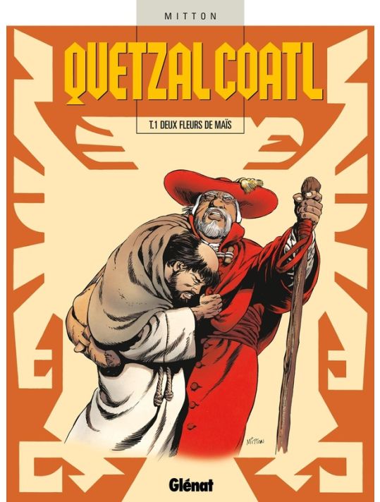 quetzalcoatl tome 1 - deux fleurs de maïs main product photo