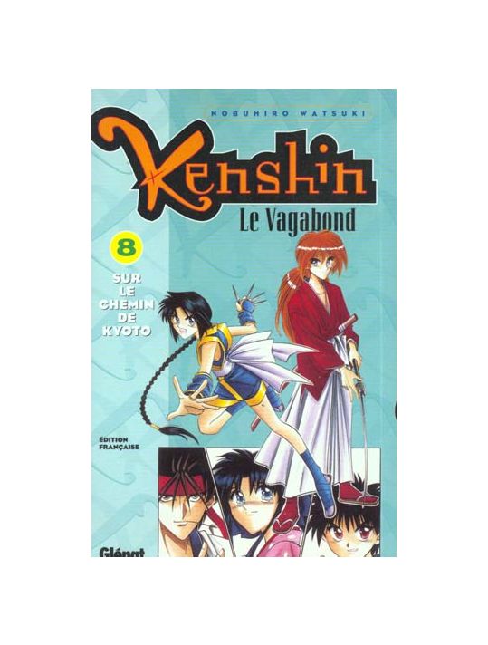 kenshin le vagabond tome 8 - sur le chemin de kyoto main product photo
