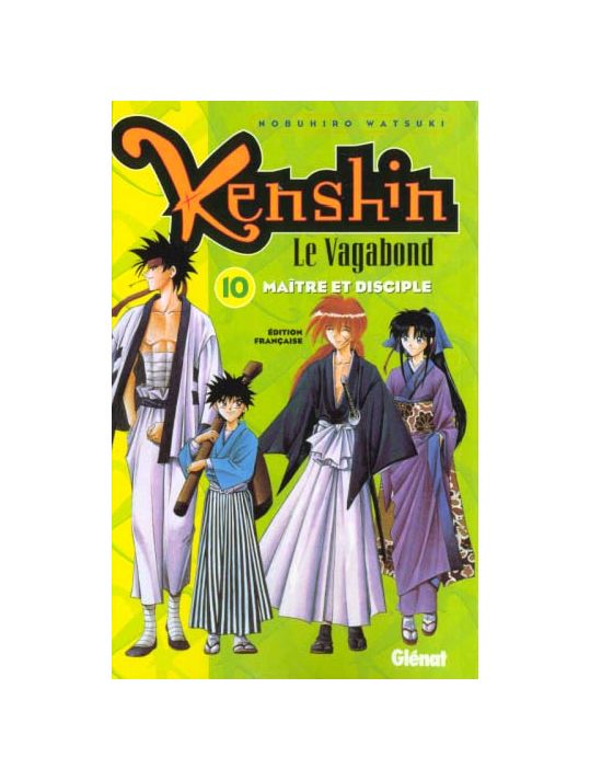 kenshin le vagabond tome 10 - maître et disciple main product photo