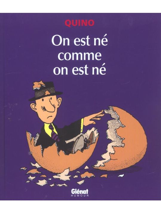 quino tome 15 - on est né comme on est né - nouvelle édition main product photo