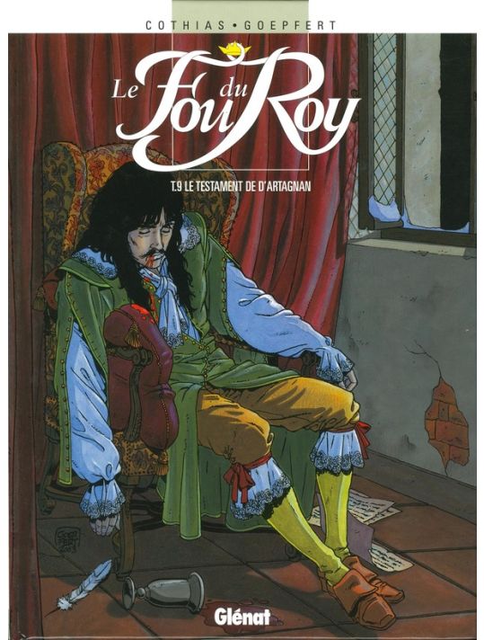 le fou du roy tome 9 - le testament de d'artagnan main product photo