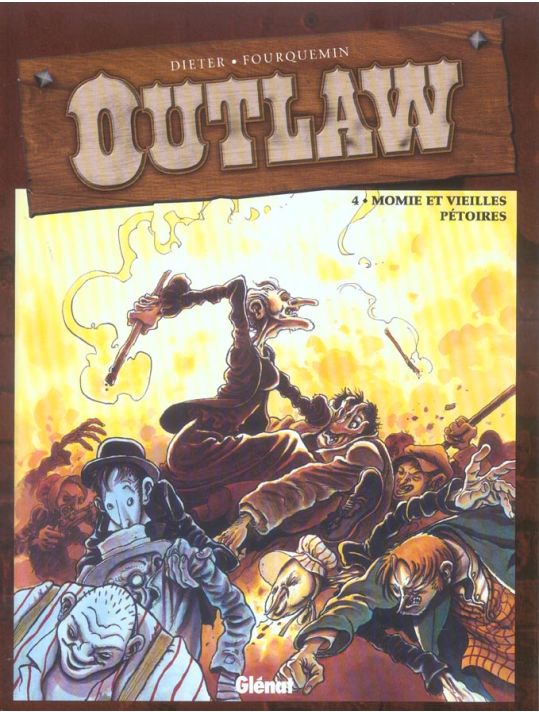 outlaw tome 4 - momie et vieilles pétoires main product photo