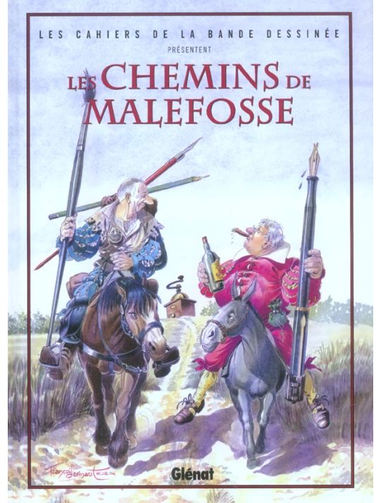 Les cahiers de la BD - Les chemins de malefosse main product photo