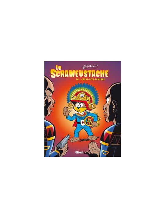 le scrameustache tome 36 - casse-tête olmèque main product photo