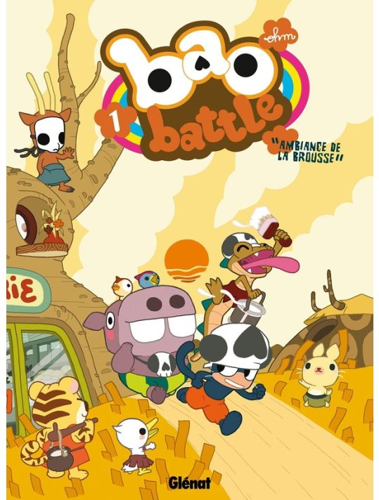 bao battle tome 1 - ambiance de la brousse main product photo