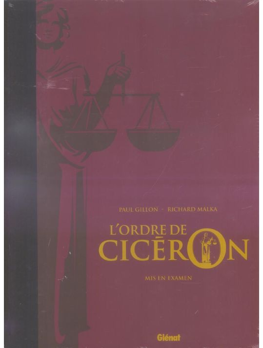l'ordre de cicéron tome 2 - mis en examen - tirage de tête main product photo