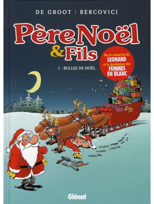 père noël et fils tome 1 - bulles de noël main product photo