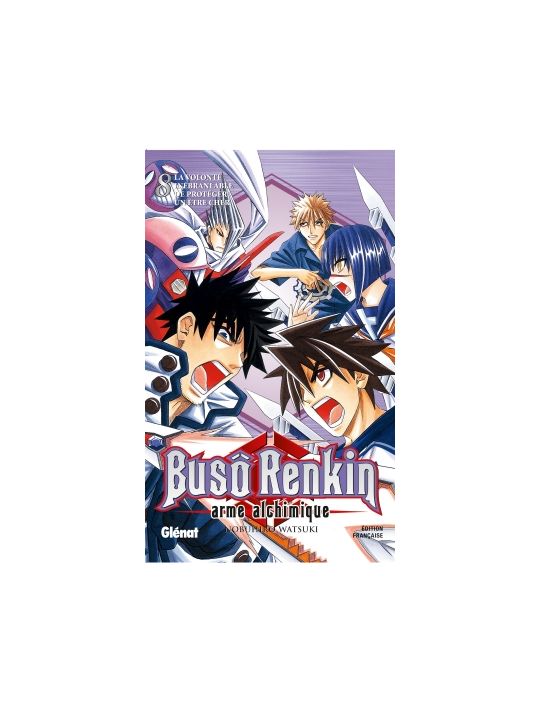 buso renkin tome 8 - la volonté inébranlable de protéger un être cher main product photo