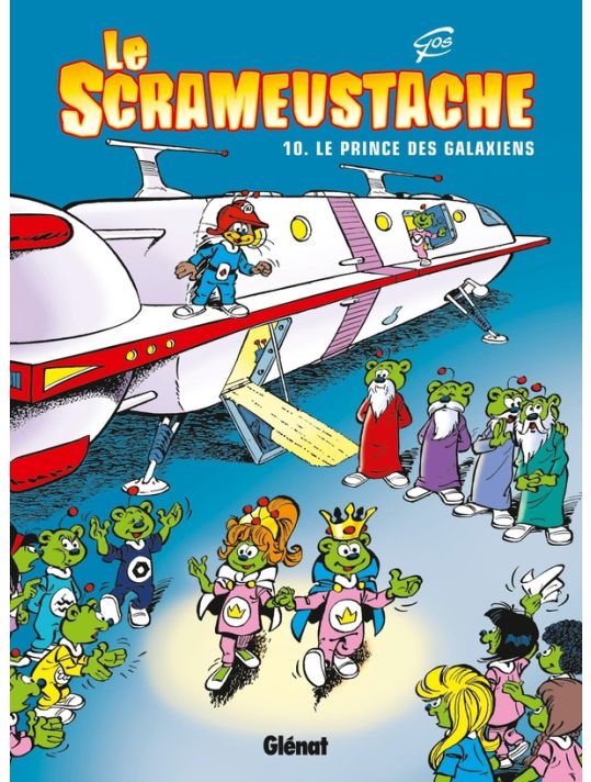 le scrameustache tome 10 - le prince des galaxiens main product photo