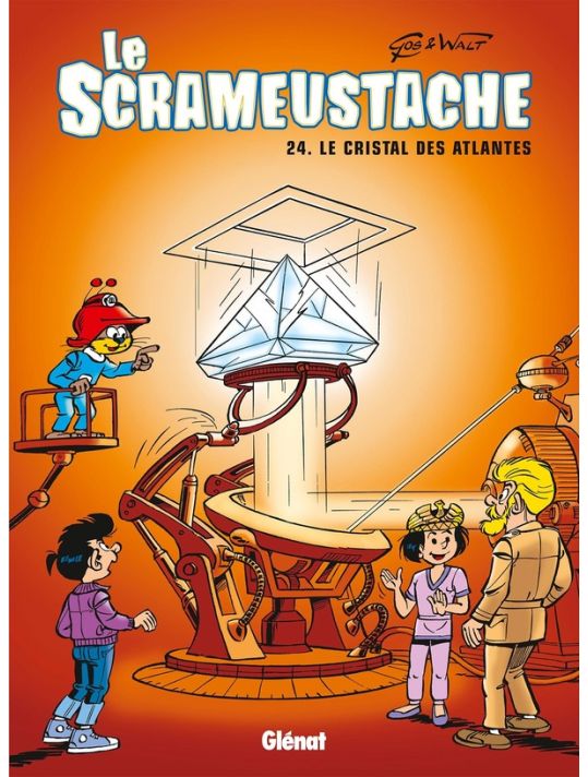 le scrameustache tome 24 - le cristal des atlantes main product photo