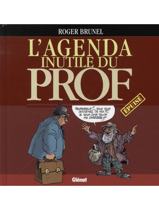 l'agenda inutile du prof... épuisé ! main product photo