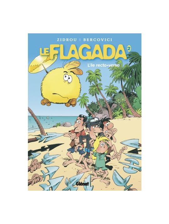 flagada tome 2 - l'île recto-verso main product photo