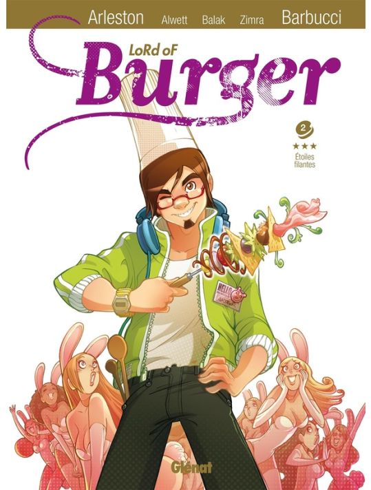 lord of burger tome 2 - étoiles filantes - nouvelle édition 2/2 main product photo