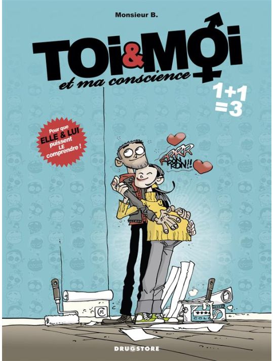 toi & moi et ma conscience tome 3 - 1+1=3 main product photo