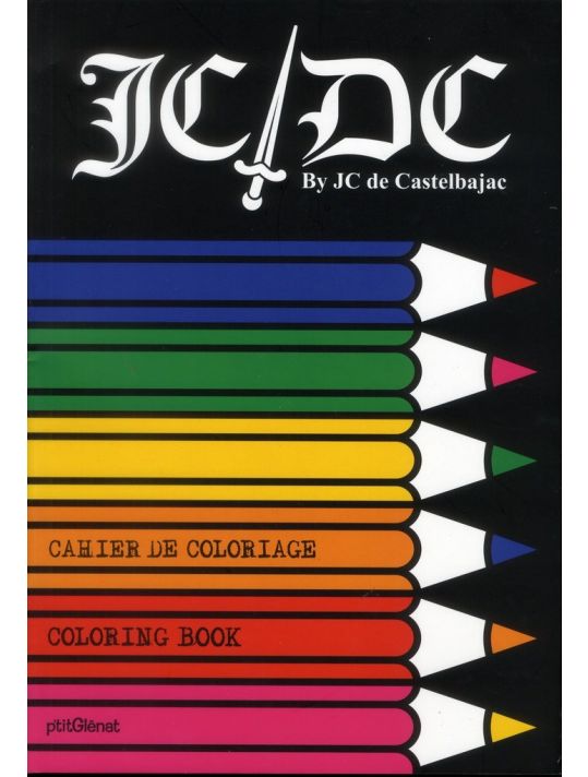 pur produit de mon imagination ; cahier de coloriage JC/DC main product photo