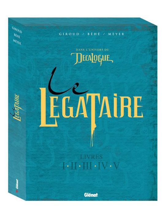 le légataire ; coffret Tome 1 à Tome 5 main product photo