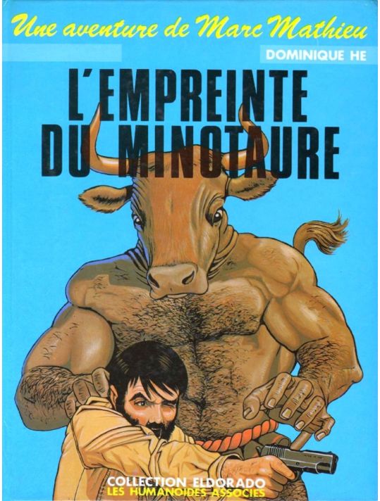Marc Mathieu tome 3 - L'empreinte du Minotaure (éd. 1983) main product photo