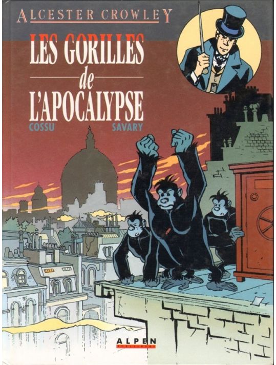 Alcester Crowley tome 1 - Les gorilles de l'apocalypse (éd. 1990) main product photo