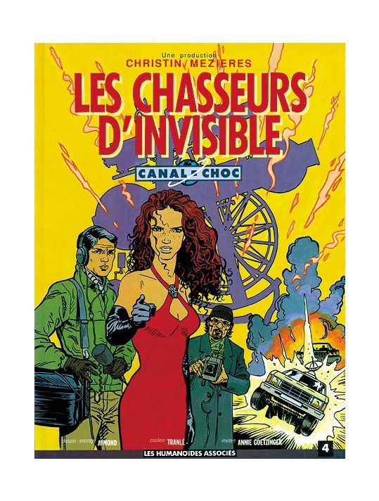 canal choc tome 4 - les chasseurs d'invisible main product photo