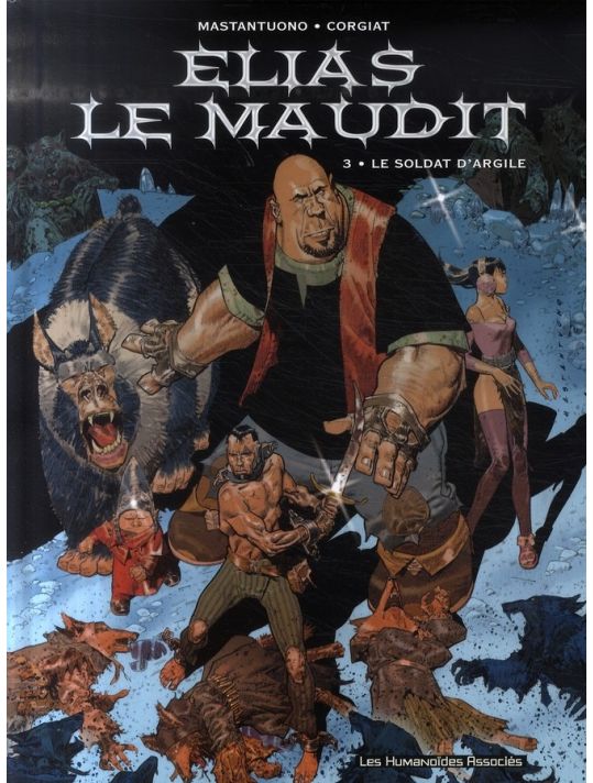 elias le maudit tome 3 - Le soldat d'argile main product photo