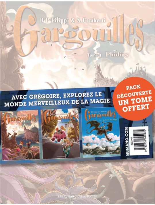 Gargouilles - pack tomes 4 à 6 (1 tome offert) main product photo