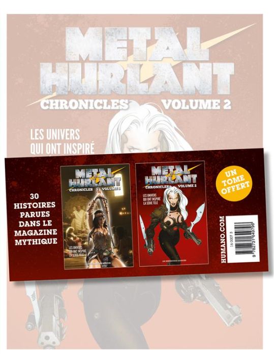 Métal Hurlant Chronicles - Pack tome 1 + tome 2 (1 tome offert) main product photo