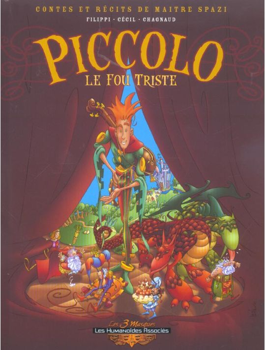 contes & récits de maître spazi tome 1 - piccolo, le fou triste main product photo