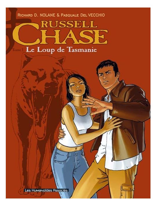 russell chase tome 1 - le loup de tasmanie main product photo