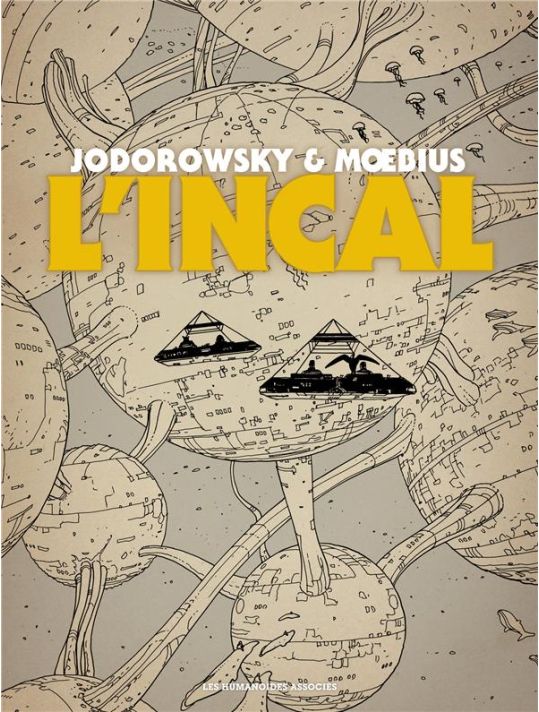 L'incal - intégrale noir et blanc main product photo