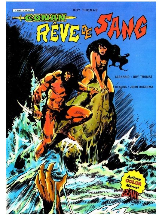 Conan (Artima Color Marvel Géant) tome 6 - Rêve de sang (éd. 1982) main product photo