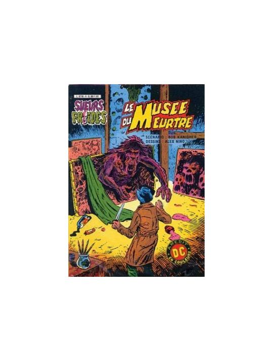 Sueurs froides (Aredit) tome 4 - Le musée du meurtre (éd. 1982) main product photo