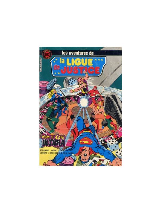 Ligue de justice (La) (DC Artima Color) tome 10 - Nom de code : Ultraa (éd. 1984) main product photo
