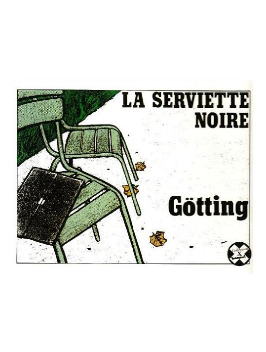 Serviette noire main product photo