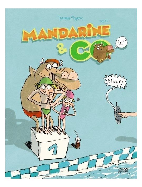 mandarine & cow tome 3 - plouf ! main product photo