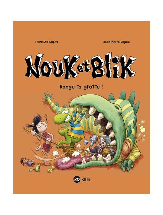 Nouk et Blik tome 2 - range ta grotte ! main product photo