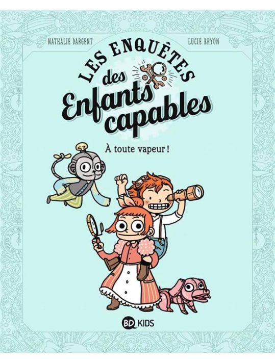 Les enquêtes des enfants capables tome 1 main product photo