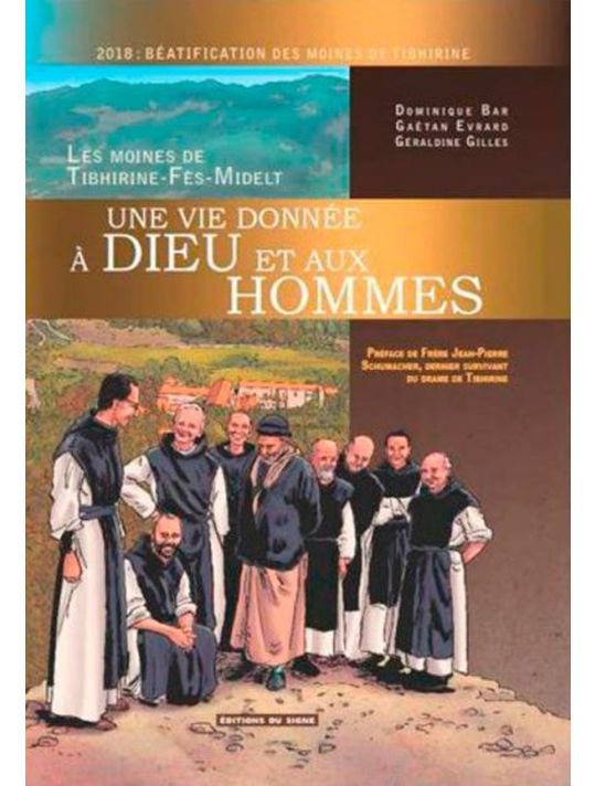 Une vie donnée à Dieu et aux hommes BD main product photo