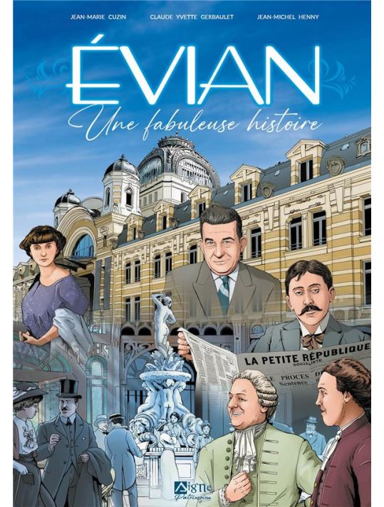 Evian, une fabuleuse histoire main product photo