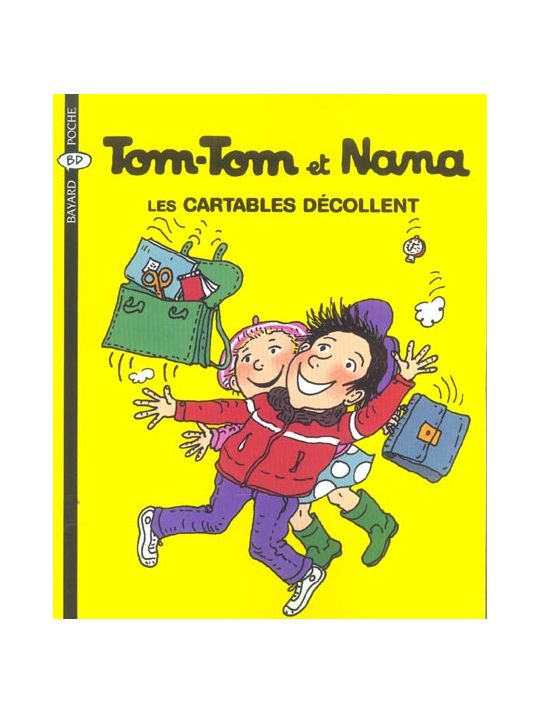 tom-tom et nana tome 4 - les cartables décollent main product photo