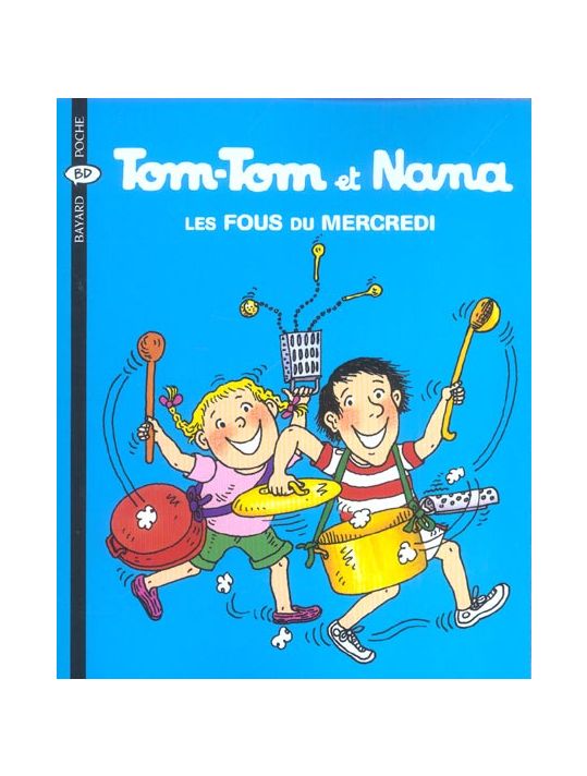 tom-tom et nana tome 9 - les fous du mercredi main product photo