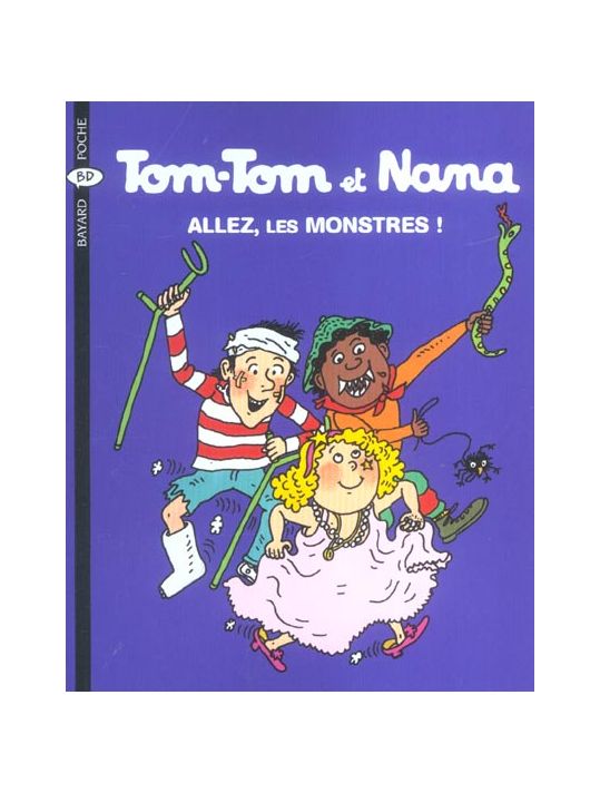 tom-tom et nana tome 17 - allez les monstres main product photo