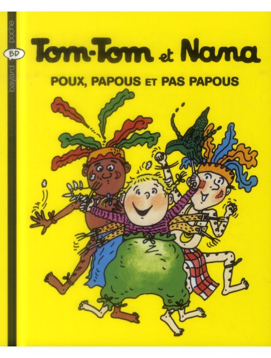 tom-tom et nana tome 20 - poux, papous et pas papous main product photo