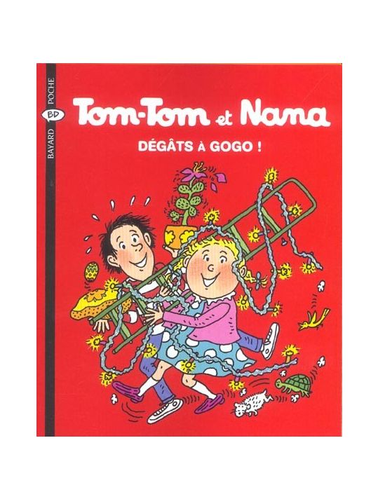 tom-tom et nana tome 23 - dégats à gogo main product photo