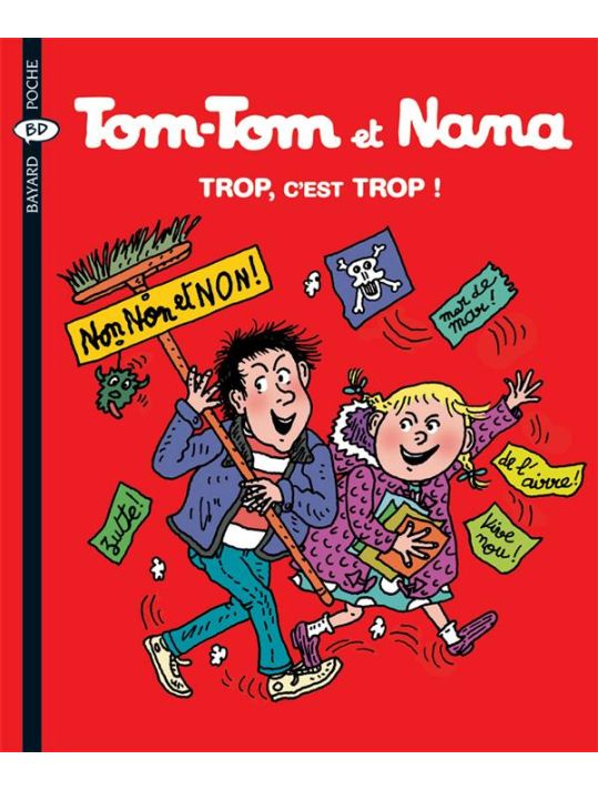 tom-tom et nana tome 27 - trop, c'est trop main product photo