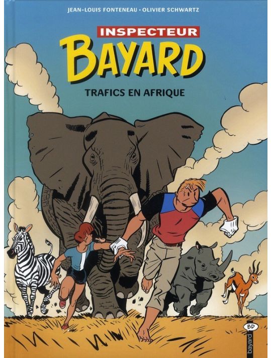 inspecteur bayard tome 18 - trafic en afrique main product photo