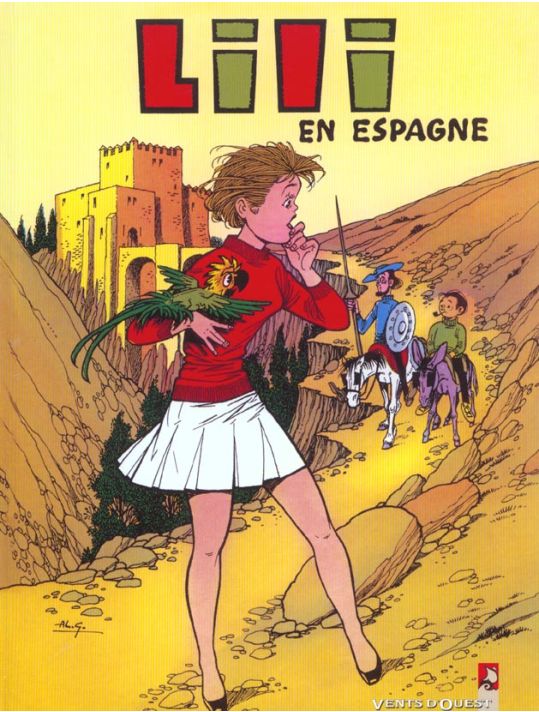 lili tome 17 - lili en espagne main product photo