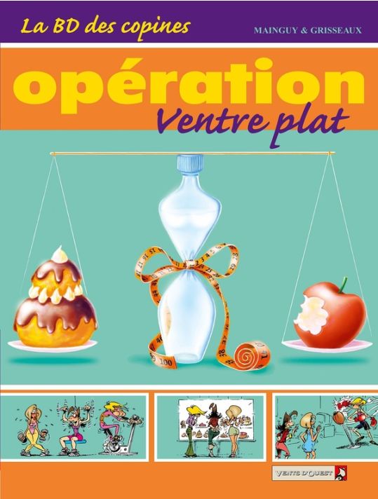 la bd des copines tome 2 - opération ventre plat main product photo