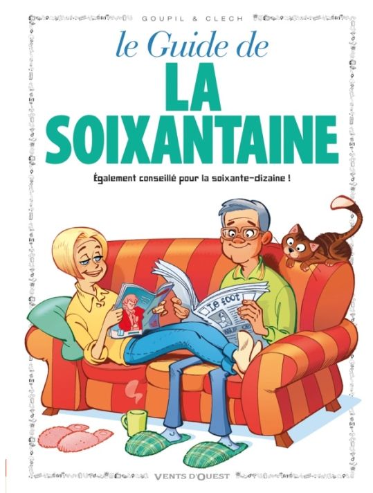 les guides en bd tome 25 - le guide de la soixantaine main product photo