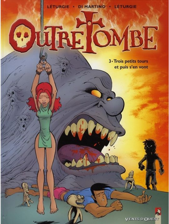 outre tombe tome 3 - trois petits tours et puis s'en vont main product photo