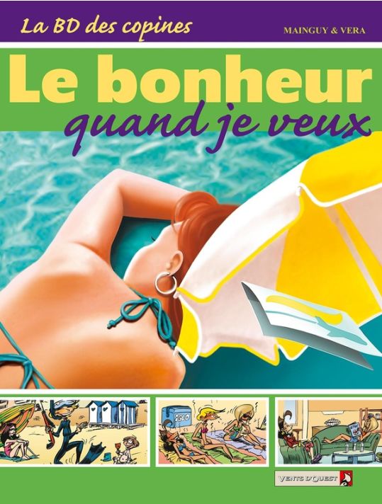 la bd des copines tome 4 - le bonheur quand je veux main product photo